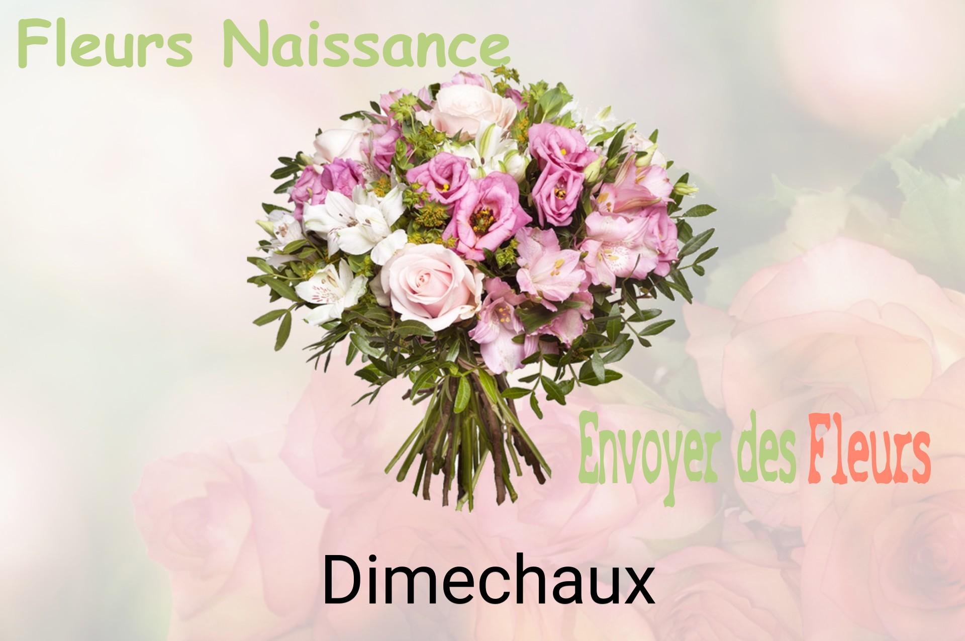Bouquet de fleurs de naissance livré à Dimechaux